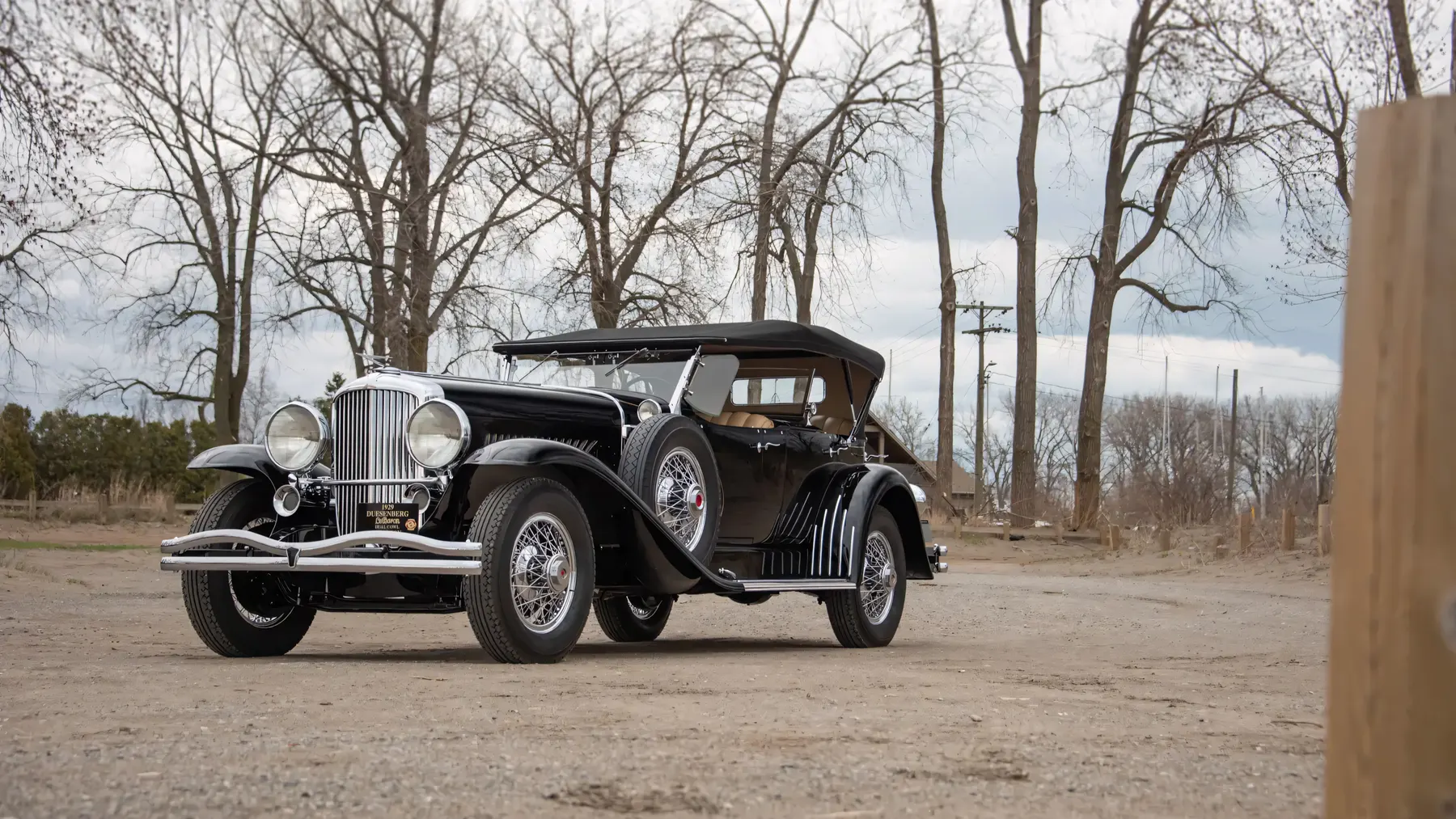 1929 Duesenberg Model J 'Sweep Panel' Dual-Cowl Phaeton by LeBaron