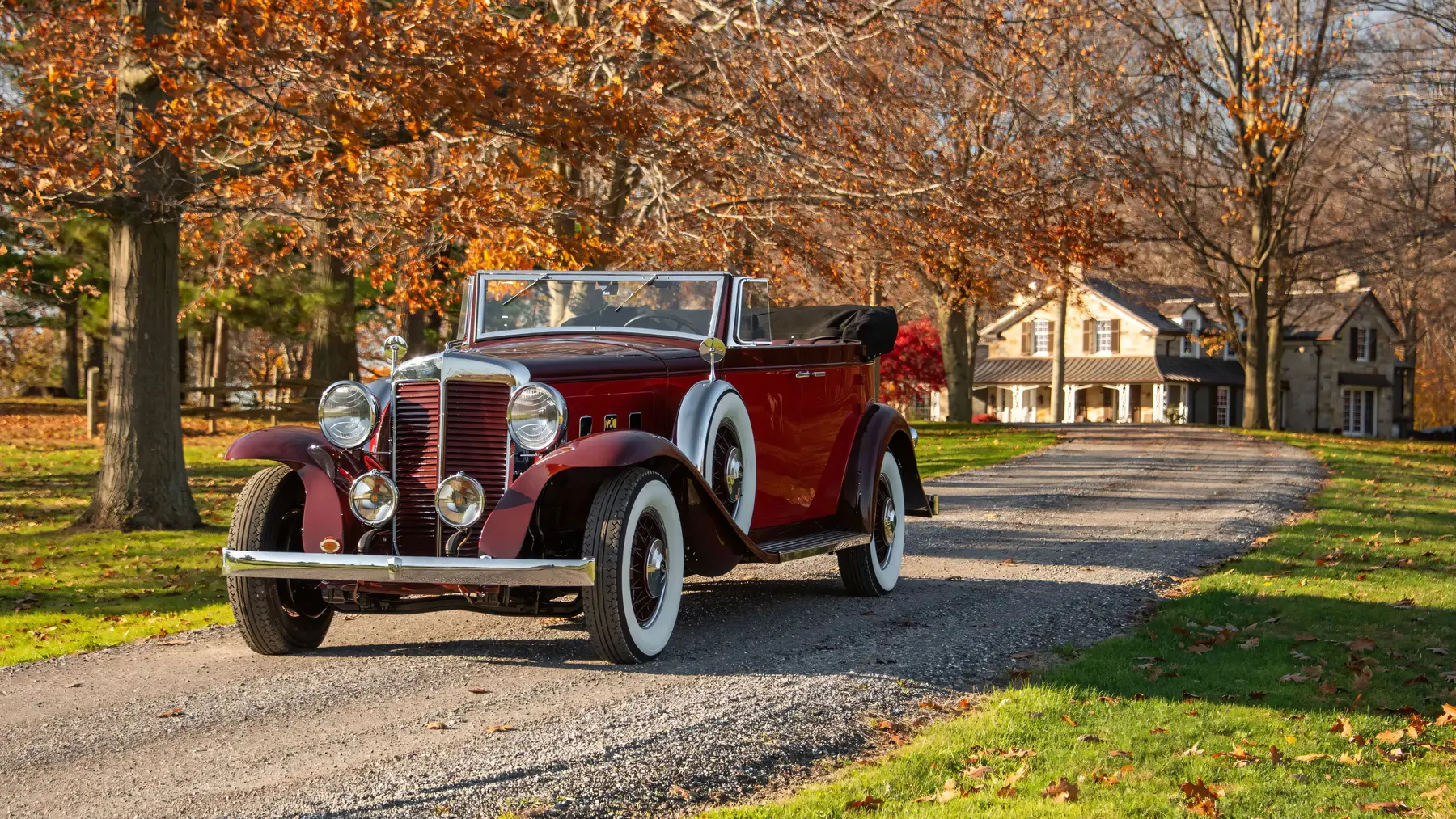 1931 Marmon Sixteen Convertible Sedan by LeBaron