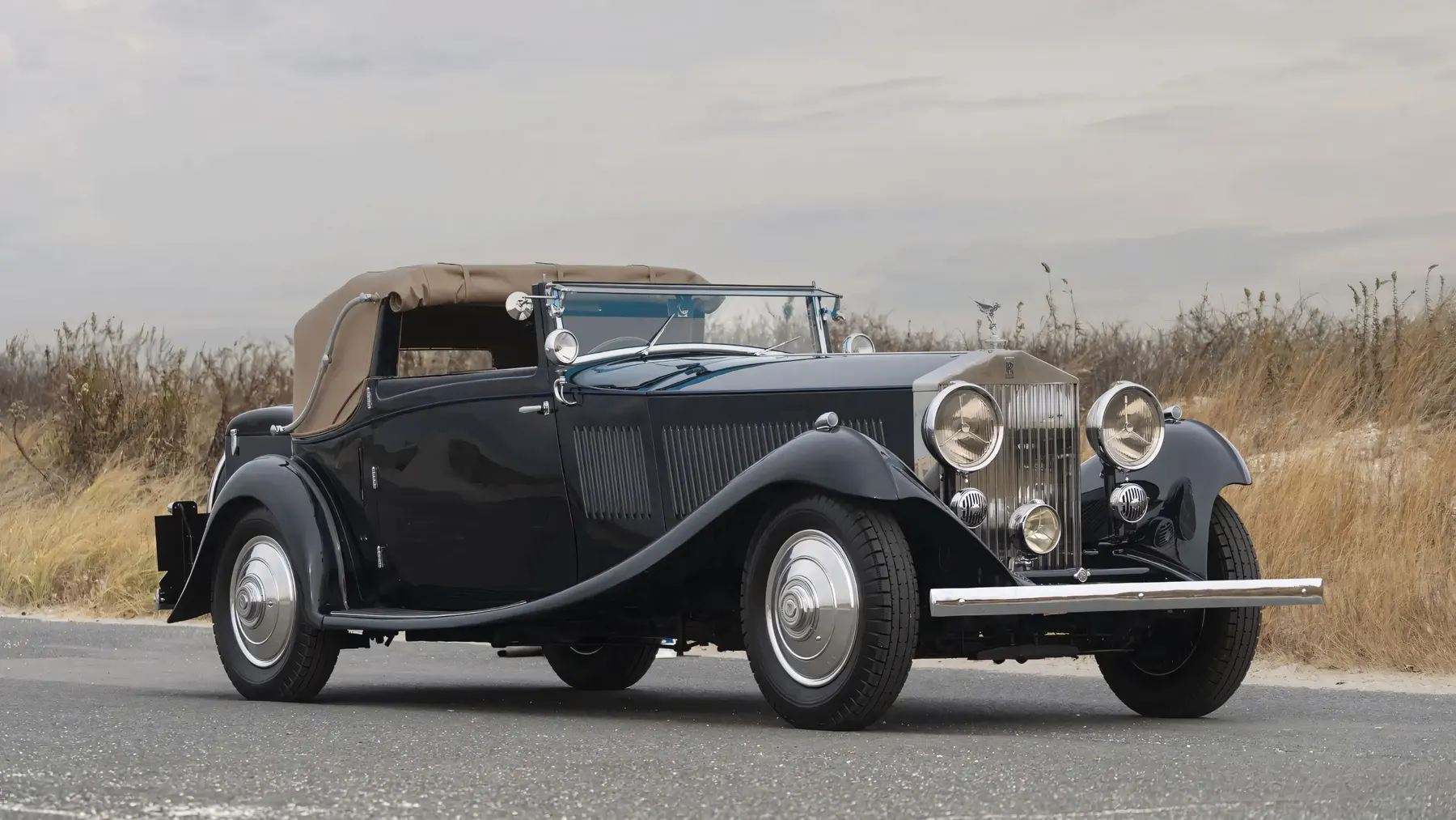 1934 Rolls-Royce Phantom II Continental Owen Drophead Sedanca Coupe by J. Gurney Nutting