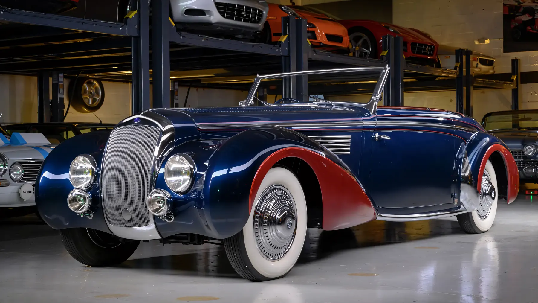 1939 Delage D8-120 Cabriolet Grand Luxe by Chapron