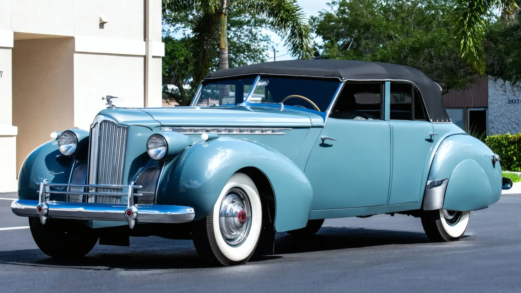 1940 Packard Custom Super Eight One-Eighty Convertible Sedan by Darrin