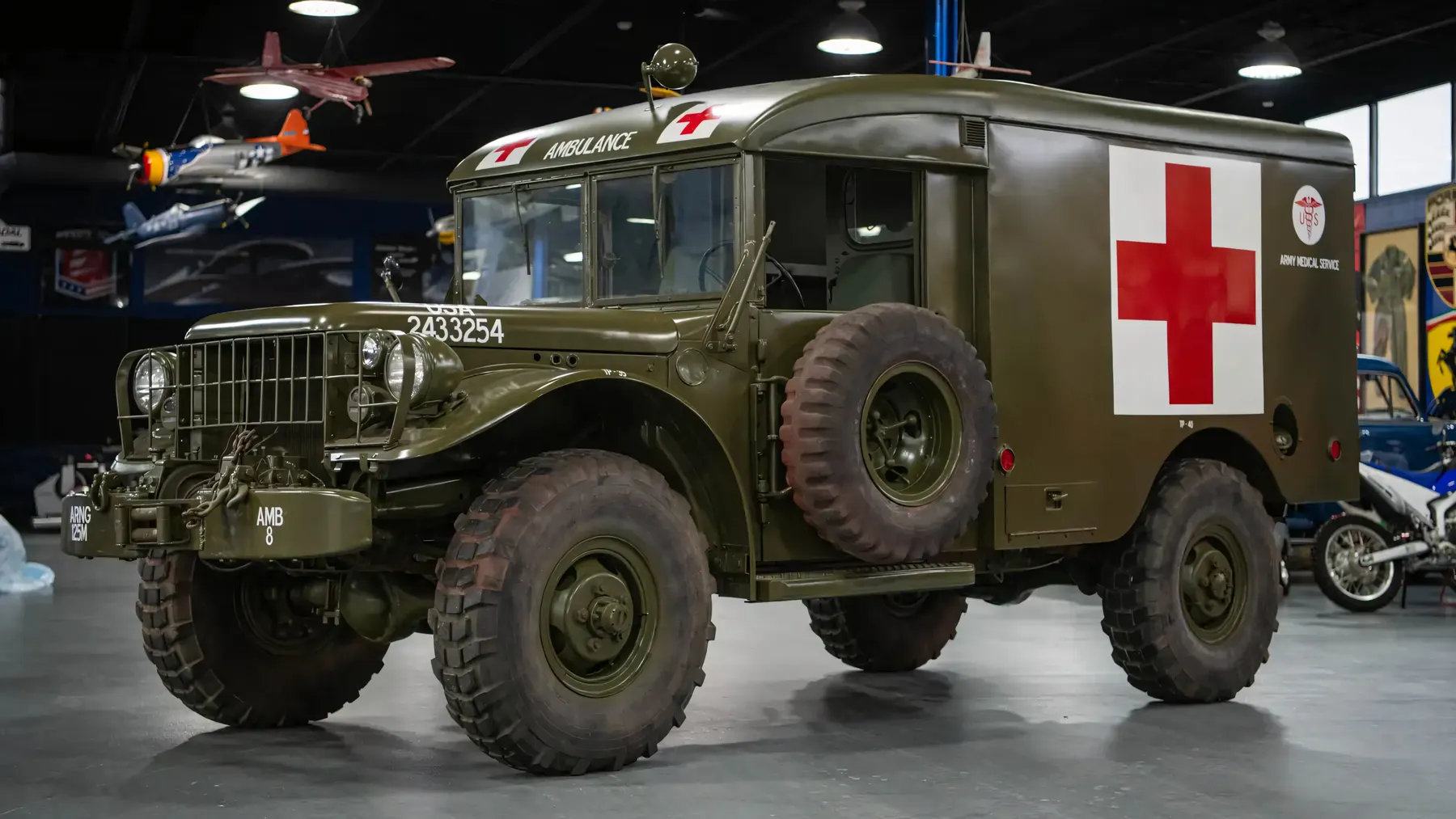 1953 Dodge M43 3/4-Ton Military Ambulance