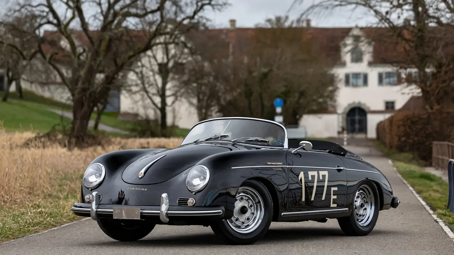 1955 Porsche 356 Carrera 1500 GS Speedster by Reutter