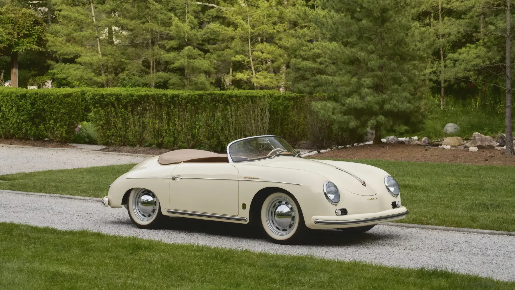 1957 Porsche 356 A 1600 Super Speedster by Reutter