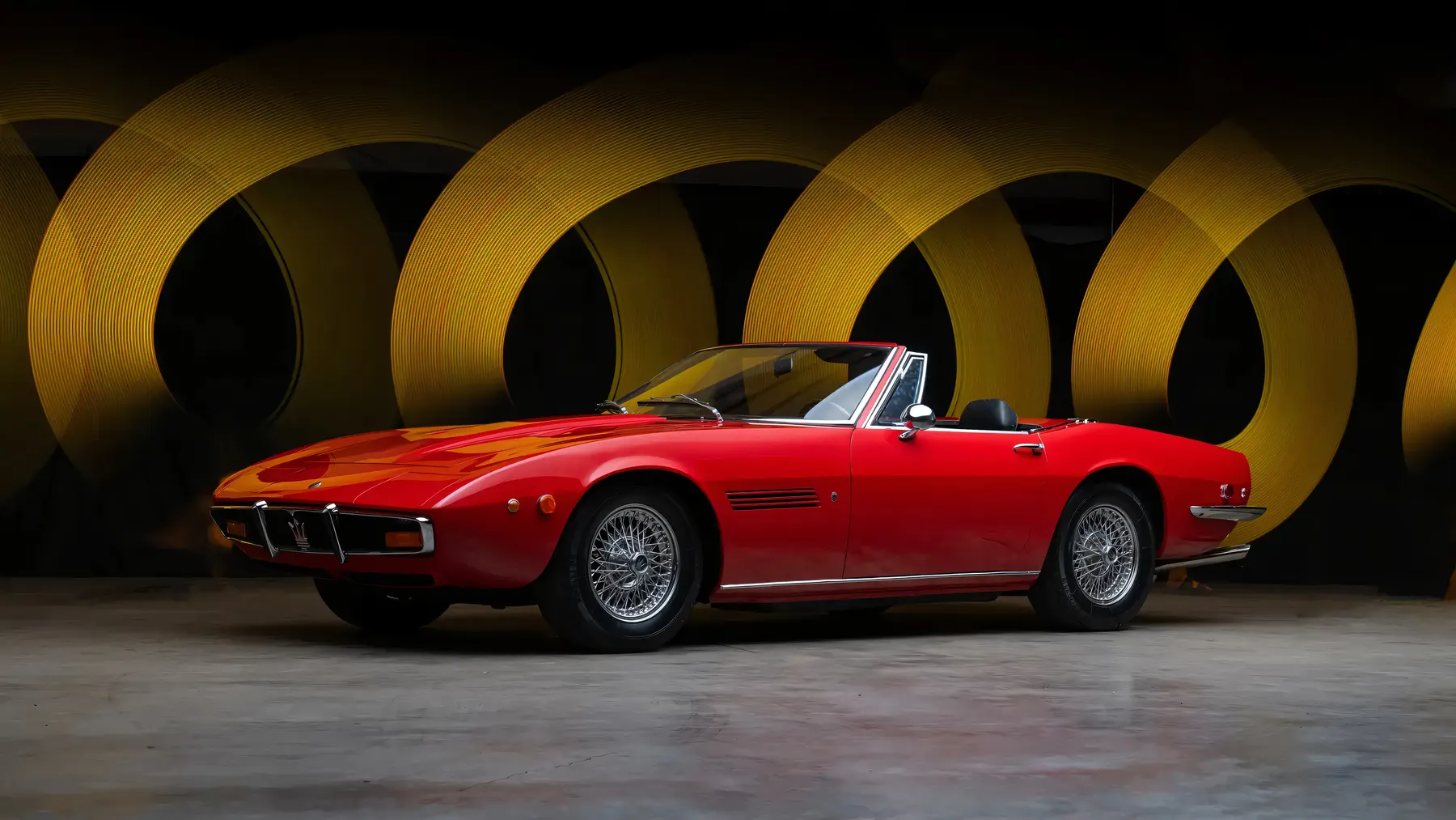 1971 Maserati Ghibli SS 4.9 Spyder by Ghia