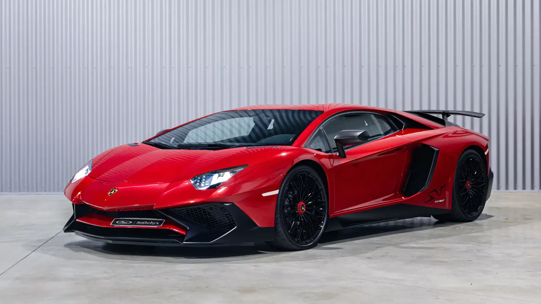 2016 Lamborghini Aventador LP750-4 SV Coupé
