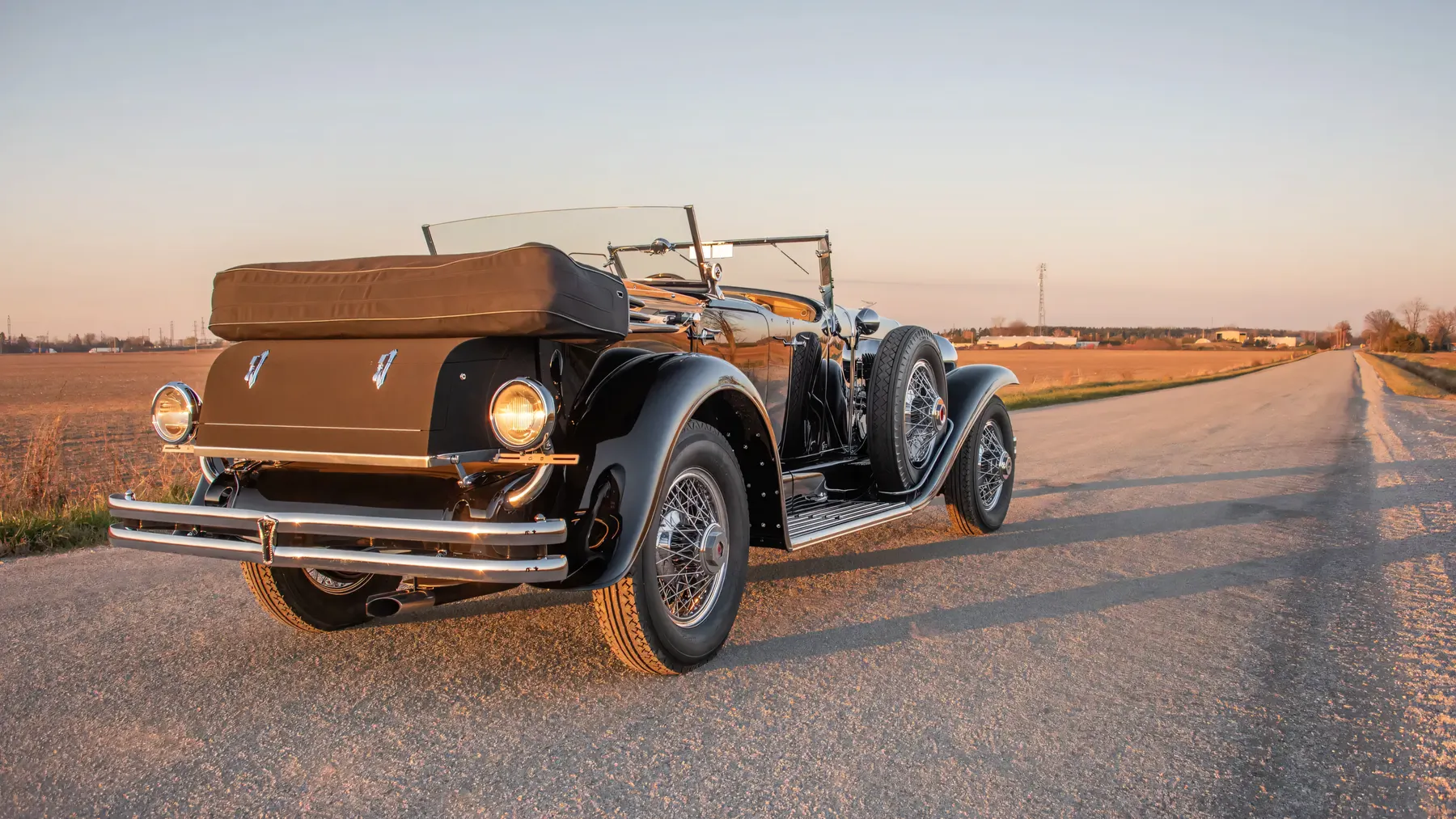 1929 Duesenberg Model J 'Sweep Panel' Dual-Cowl Phaeton by LeBaron - photo 1