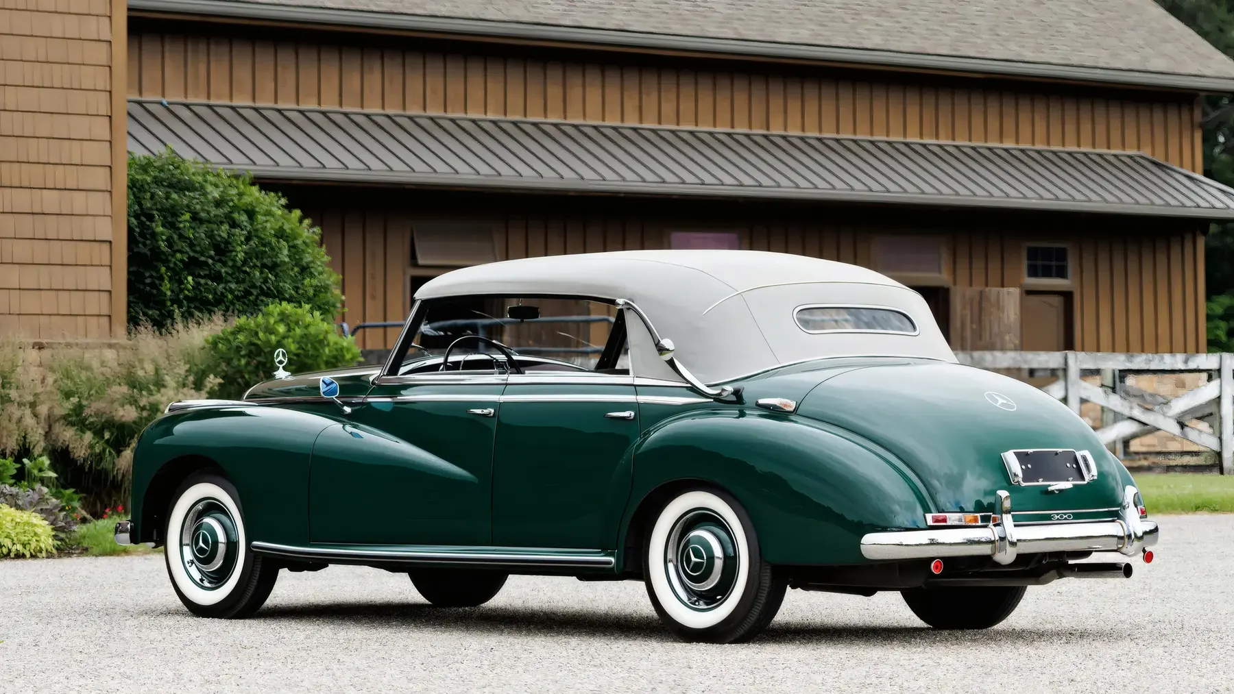 1952 Mercedes-Benz 300 Cabriolet D 'Adenauer - photo 4